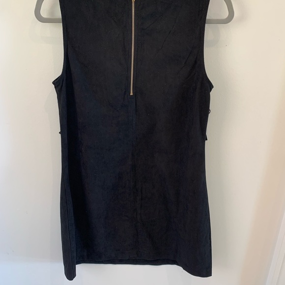 Black suede fringe dress - Picture 4 of 4